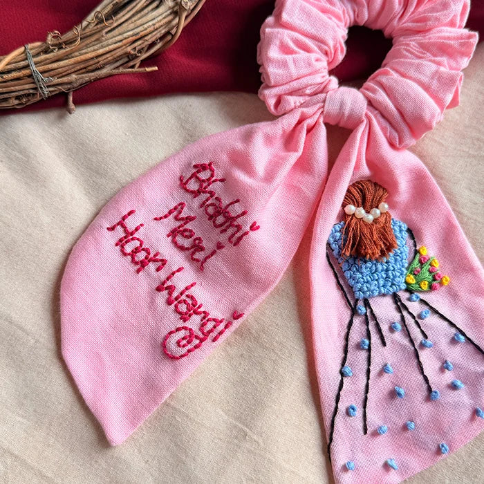Hoor Wargi | Wrist & Hair Scrunchie | Rakhi Special