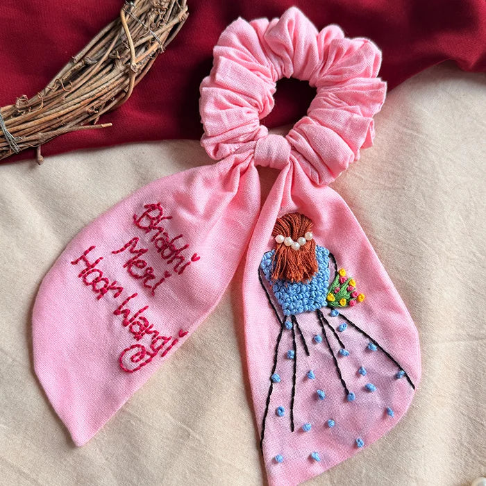 Hoor Wargi | Wrist & Hair Scrunchie | Rakhi Special