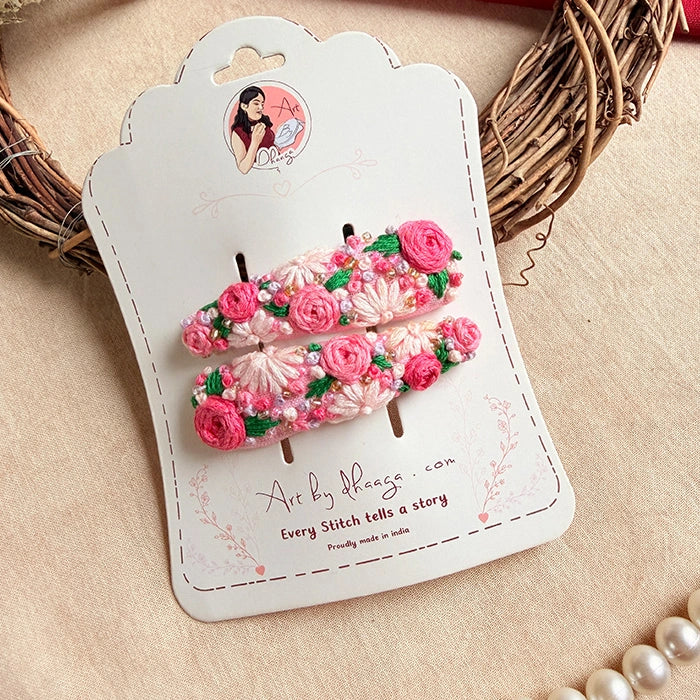 Gulabo Hand-Embroidered Floral Tic tac