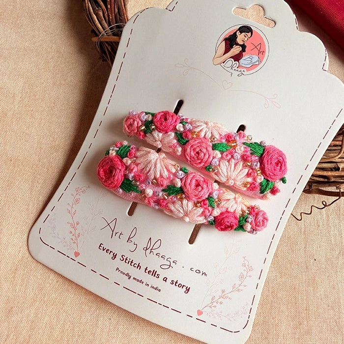 Gulabo Hand-Embroidered Floral Tic tac