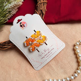 Kanak Hand-Embroidered Floral Tic Tac Hair Clips