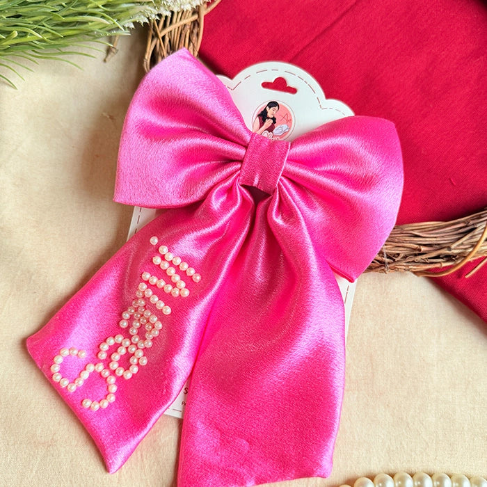 Valentina Pearl Bow Hair Accessory