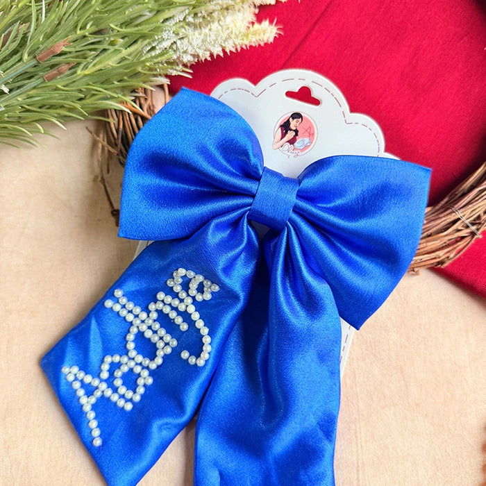 Luna Pearl Bow Hair Accessory