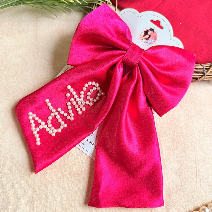 Paloma Pearl Bow Hair Accessory