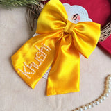 Sunehri Pearl Bow Hair Accessory