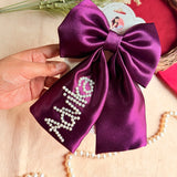 Mehrunisa Pearl Bow Tic Tac Hair Clip