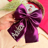 Mehrunisa Pearl Bow Tic Tac Hair Clip