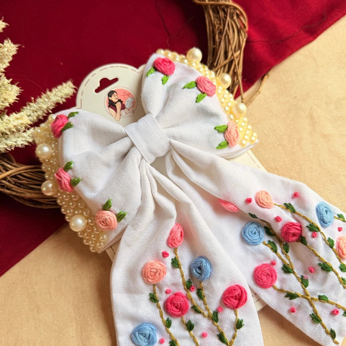 A Haalo… Dandiya Night Bow – White
