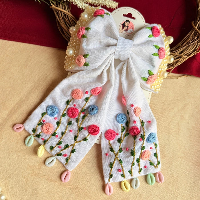 A Haalo… Dandiya Night Bow – White