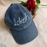 Off Script Denim Cap - Personalized Name