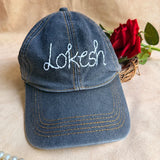 Off Script Denim Cap - Personalized Name