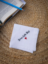Drive Safe Bhai Hankey – Hand Embroidered Personalized Gift