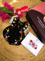 ColourPop Mini Hamper Personalised – Hand Embroidered Festive Gift Set