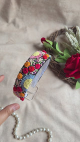 Rangoli Kaali Pushp Hand Embroidered Headband