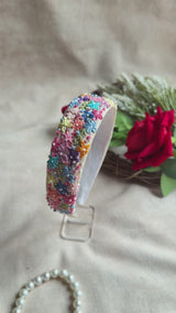 Phool Rangini Hand Embroidered Headband
