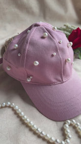 Pearl Mist Embellished Cap