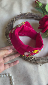 Vasudha Hand Embroidered Headband