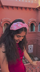 Aurora’s Hand Embroidered Headband