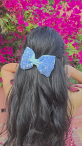 Floral blue
