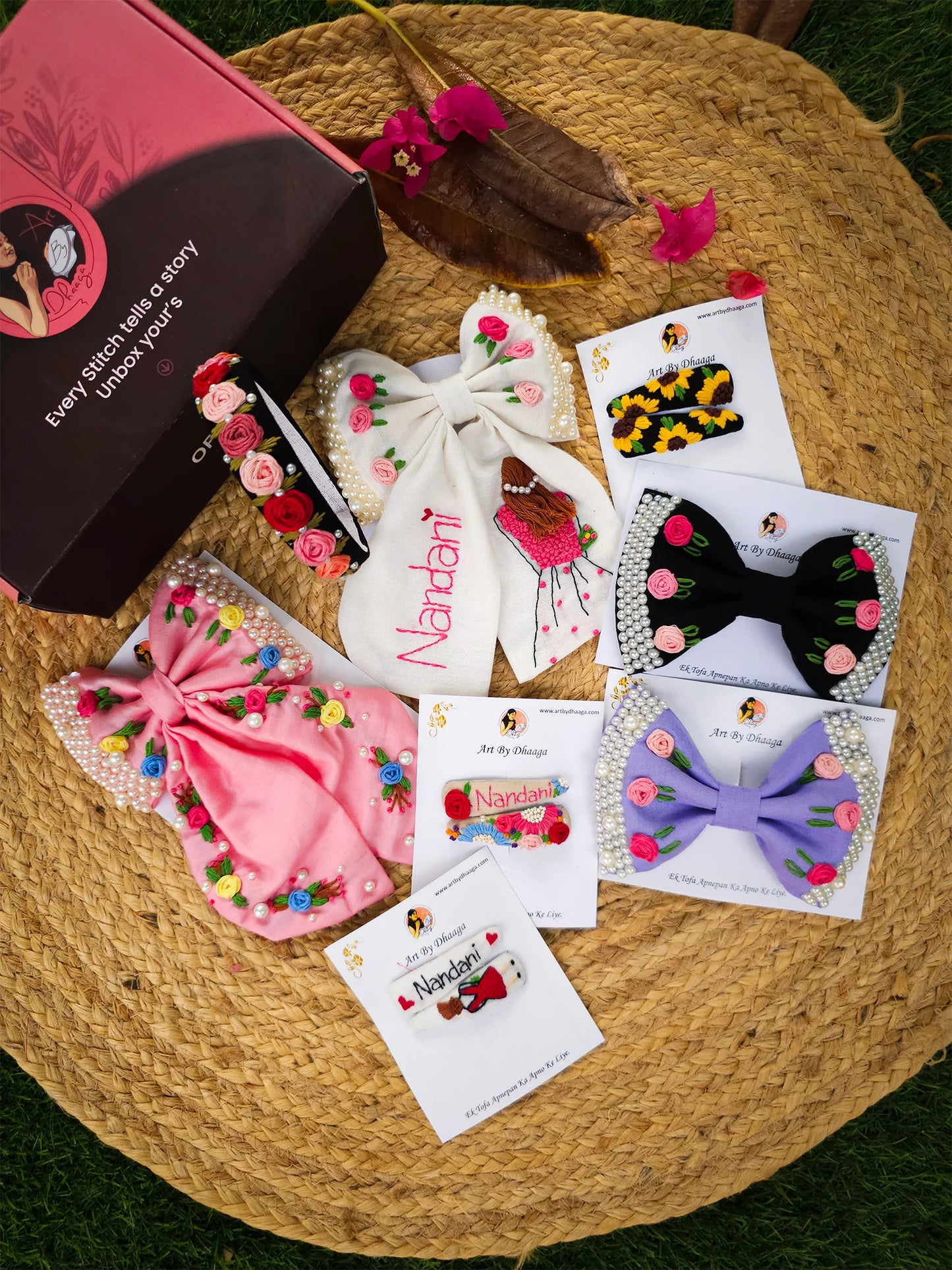 The Keepsake Box – Personalized Hand Embroidered Gift Hamper