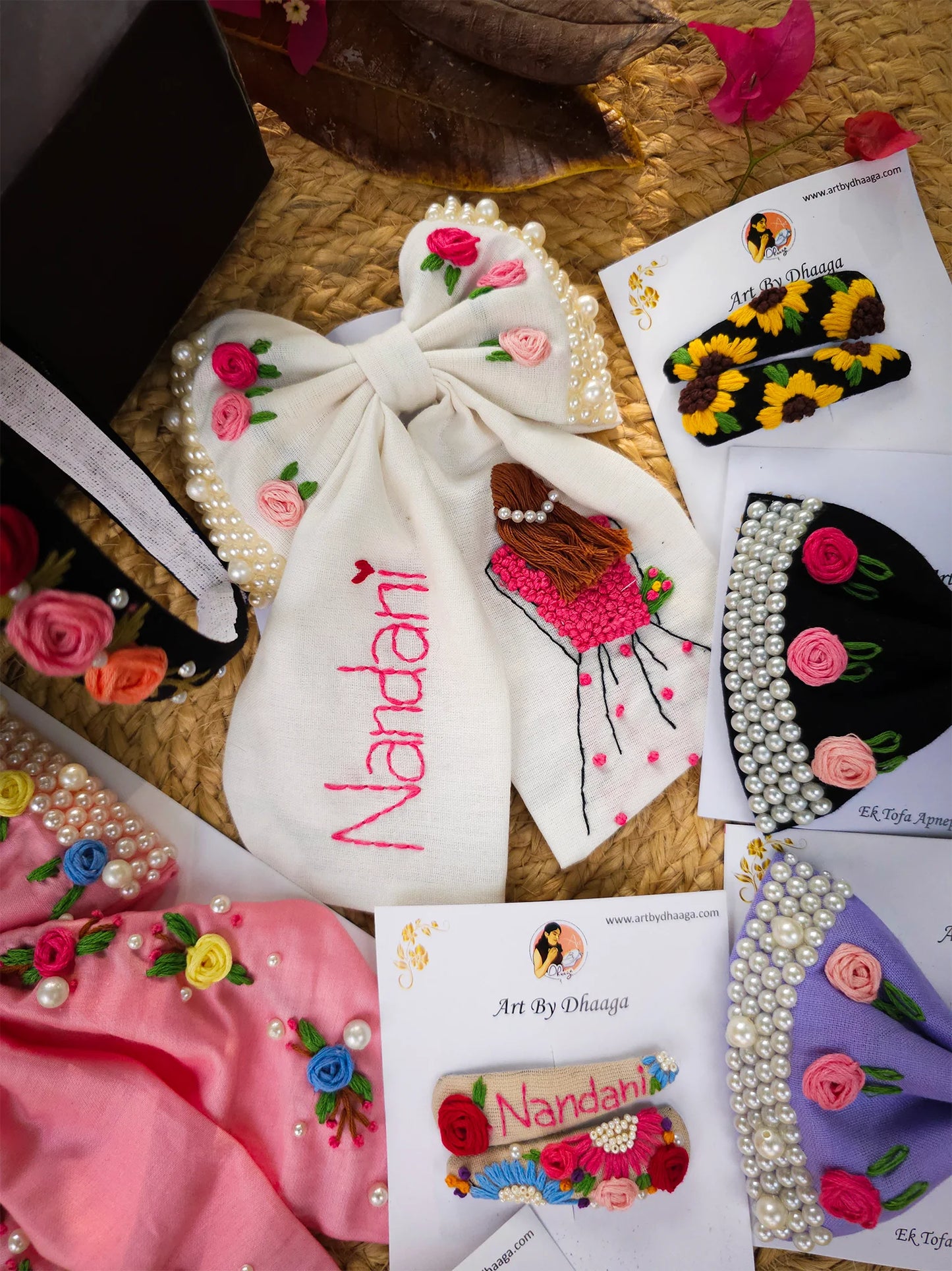 The Keepsake Box – Personalized Hand Embroidered Gift Hamper