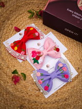 Petite Charms Gift Hamper – Hand Embroidered Bow Set