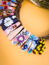 Pretty Girl Collection – 8 Piece Hand Embroidered Tic Tac Clip Set