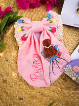 Threaded Sunshine Gift Set – Hand Embroidered Personalized Hamper