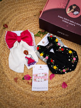 Doll & Petals Personalized Hamper – Hand Embroidered Gift Set