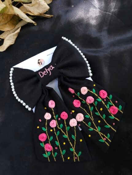 Customized Name Bow Clip