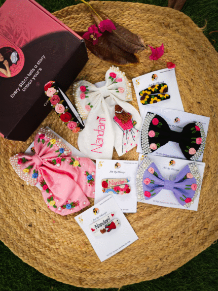 🎀The Keepsake Box – Personalised Hair Accessory Gift Hamper with Free Gift Wrap