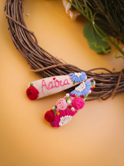 Name Tic Tac  Clip- Beige