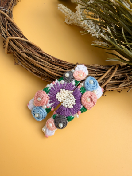 Embroidery Tic Tac Clip